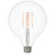 Sunlite 81122-SU G40/LED/FS/8.5W/927 LED Long Filament Style Clear Dimmable E26 Base 90CRI 2700K