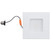 Sunlite 89129-SU LFX/RDL/5/6S/14W/SCT 5/6" Square Retrofit Downlight Fixture 90CRI 120V 27K/30K/35K/40K/50K Energy Star Dimmable