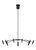Tech Lighting 700ARL40B-LED930 Aerial 40 Chandelier