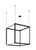 Tech Lighting 700BRXCL93024BR Brox Cube 24 Pendant