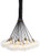 Tech Lighting 700GMBMP19CS-LED927 Gambit 19-Light Chandelier