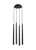 Tech Lighting 700TRSPPYL4RNB-LED930 Pylon 4 Light Chandelier