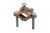 NSI Industries G-20 Bronze Ground Clamp Ð 1/2-1_ Pipe Size and 4-6-8 STR Ground Wire.