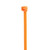 NSI Industries 750-3 Cable Tie Orange 7.5_ 50lb 100