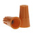 NSI Industries WC-O-25R Standard Orange Wire Connector with Quick-Grip Spring 25 Bag