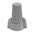 NSI Industries WWC-G-SJ Grey Winged Wire Connector with Quick-Grip Spring, 50 Jar