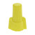 NSI Industries WWC-Y-C Yellow Winged Wire Connector with Quick-Grip Spring, 100 Carton