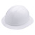 NSI Industries SH-200W Fully Adjustable White Full-Brim Safety Helmet for Construction