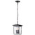 Nuvo 60-5933 JAMESPORT 3LT OUTDOOR HANGING Jamesport Outdoor Hanging Lantern 3 Lights Matte Black Clear Glass