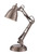 Satco 57-008 VINTAGE DESK LAMP Vintage Desk Lamp 1 Light Antique Nickel Adjustable height (Discontinued)