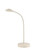 Satco 57-041 LED DESK LAMP - GOOSE NECK 5W LED Desk Lamp Goose Neck 5W 4000K 300 Lumen White Finish (Discontinued)