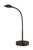 Satco 57-042 LED DESK LAMP - GOOSE NECK 5W LED Desk Lamp Goose Neck 5W 4000K 300 Lumen Black Finish (Discontinued)