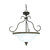 Nuvo 60-1105 BISTRO 3 LT PENDANT Bistro 3 Light 21 in. Pendant with Satin Opal White Glass (Discontinued)