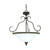 Nuvo 60-1105 BISTRO 3 LT PENDANT Bistro 3 Light 21 in. Pendant with Satin Opal White Glass (Discontinued)