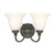 Nuvo 60-1107 BISTRO 2 LT VANITY FIXTURE Bistro - 2 Light Wall - Vanity with Satin Opal White Glass (Discontinued)