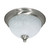 Nuvo 60-131 SOUTH BEACH 3 LT FLUSH FIXTURE South Beach 3 Light 15 in. Flush Mount with Water Spot Glass (Discontinued)