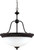 Nuvo 60-1788 GLENWOOD 4 LT LARGE PENDANT Glenwood 4 Light Pendant with Satin White Glass (Discontinued)