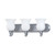 Nuvo 60-1814 GLENWOOD 3 LT VANITY FIXTURE Glenwood 3 Light Vanity with Satin White Glass (Discontinued)
