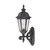 Nuvo 60-2033 CORTLAND 1 LT WALL LANTERN-UP Cortland 1 Light Mid-Size Wall Lamp Arm Up with Seeded Glass (Discontinued)