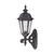 Nuvo 60-2033 CORTLAND 1 LT WALL LANTERN-UP Cortland 1 Light Mid-Size Wall Lamp Arm Up with Seeded Glass (Discontinued)