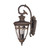 Nuvo 60-2042 PHILIPPE 3LT WALL LANTERN-DOWN Philippe 3 Light Large Wall Lantern Arm Down with Seeded Glass (Discontinued)