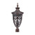 Nuvo 60-2060 ASTON 3 LT POST LANTERN Aston 3 Light Large Post Lantern with Seeded Glass (Discontinued)