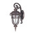 Nuvo 60-2064 CORNICHE MED WALL LAMP ARM DWN Corniche 1 Light Mid-Size Wall Lamp Arm Down with Seeded Glass (Discontinued)