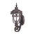 Nuvo 60-2065 CORNICHE SM WALL LANTRN ARM UP Corniche 1 Light Small Wall Lantern Arm Up with Seeded Glass (Discontinued)