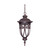 Nuvo 60-2068 CORNICHE HANGING LANTERN Corniche 1 Light Hanging Lantern with Seeded Glass (Discontinued)