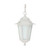 Nuvo 60-2207 CORNERSTONE ES HANGING LANT. Cornerstone ES 1 Light 13 in. CFL Hanging Lantern with Satin White Glass 13w GU24 Included (Discontinued)