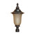 Nuvo 60-2511 PARISIAN ES 3 LT POST LANTERN Parisian ES 1 Light Post Lantern with Champagne Glass Lamp Included (Discontinued)