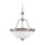 Nuvo 60-2561 GLENWOOD ES 4 LT LARGE PENDANT Glenwood ES 4 Light Large Pendant with Satin White Glass Lamps Included (Discontinued)