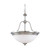 Nuvo 60-2561 GLENWOOD ES 4 LT LARGE PENDANT Glenwood ES 4 Light Large Pendant with Satin White Glass Lamps Included (Discontinued)