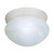 Nuvo 60-2636 1 LIGHT ES 8" SMALL MUSHROOM 1 Light ES Small Mushroom with Alabaster Glass (1) 13w GU24 Lamp Included (Discontinued)