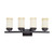 Nuvo 60-2772 LUCERN 4 LT VANITY Lucern 4 Light Vanity with Fresco Glass (Discontinued)