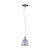 Nuvo 60-2921 GEAR 1 LT 5" SMALL PENDANT Gear 1 Light 5 in. Pendant with Clear Prismatic Glass (Discontinued)