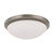 Nuvo 60-2941 BUTTON ES 1 LT 11" FLUSH Button ES 1 Light 11 in. 18W GU24 (included) Flush Dome with White Glass (Discontinued)