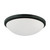 Nuvo 60-2948 BUTTON ES 4 LT 17" FLUSH Button ES 4 Light 17 in. 13W GU24 (included) Flush Dome with White Glass (Discontinued)