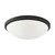 Nuvo 60-2949 BUTTON ES 4 LT 17" FLUSH Button ES 4 Light 17 in. 13W GU24 (included) Flush Dome with White Glass (Discontinued)