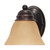 Nuvo 60-3125 EMPIRE ES 1 LIGHT 7" VANITY Empire ES 1 Light 7 in. Vanity with Champagne Glass (1) 13W GU24 Lamp Included (Discontinued)