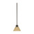 Nuvo 60-3132 EMPIRE ES 1 LT 7" MINI PENDANT Empire ES 1 Light 7 in. Mini Pendant with Champagne Glass (1) 13W GU24 Lamps Included (Discontinued)
