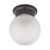 Nuvo 60-3154 1 LIGHT 6" BALL CEILING 1 Light 6 in. Ceiling Mount with Frosted White Glass (Discontinued)