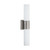 Nuvo 60-3955 LINK ES 2 LT VERTICAL SCONCE Link ES 2 Light (Vertical) Tube Wall Sconce with White Glass (2) 13W GU24 Lamps Included (Discontinued)