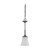 Nuvo 60-4017 TELLER 1 MINI PENDANT Teller 1 Light Mini Pendant with Frosted Etched Glass (Discontinued)