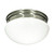 Nuvo 60-405 ES - 2 LT 13W 10" MUSHROOM 2 Light CFL 10 in. Medium White Mushroom (2) 13W GU24 Lamps Included (Discontinued)