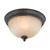 Nuvo 60-4231 CAROUSEL 1 LIGHT FLUSH DOME Carousel 1 Light Flush Dome Fixture with Auburn Beige Glass (Discontinued)