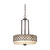 Nuvo 60-4566 MARGAUX 3 LIGHT PENDANT Margaux 3 Light Pendant with Chestnut Glass (Discontinued)