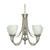 Nuvo 60-460 TRIUMPH-ES 5 LT CHANDELIER Triumph 5 Light CFL 24 in. Chandelier (5) 13W GU24 Lamps Included (Discontinued)