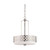 Nuvo 60-4666 MARGAUX 3 LIGHT PENDANT Margaux 3 Light Pendant with Satin White Glass (Discontinued)