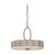 Nuvo 60-4726 HARLOW 4 LIGHT PENDANT Harlow 4 Light Pendant with Khaki Fabric Shade (Discontinued)